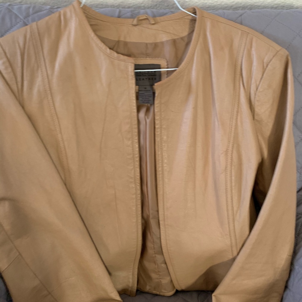 Leather jacket